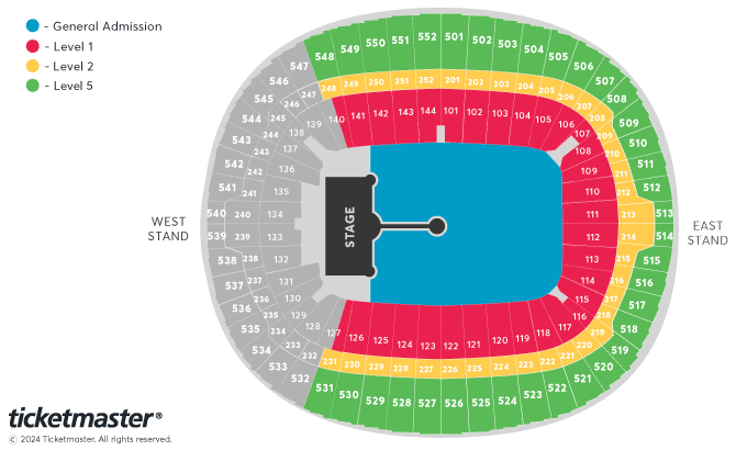 Coldplay Wembley Tickets